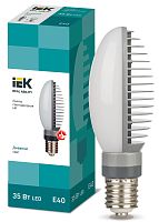Лампа светодиодная HP 35Вт 120град 230В 5000К E40 поворотный цоколь | код LLE-HPR-035-230-50-E40 | IEK